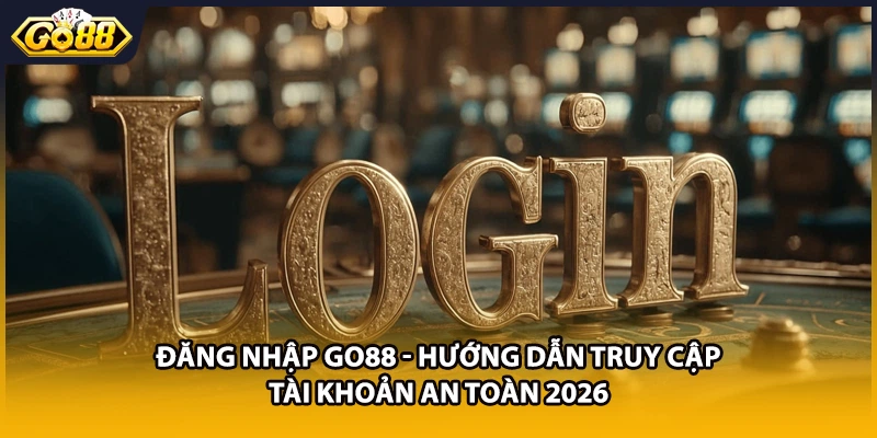 Đăng Nhập GO88 - Hướng Dẫn Truy Cập Tài Khoản An Toàn 2026