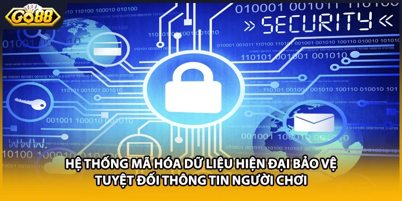 Hệ thống mã hóa dữ liệu hiện đại bảo vệ tuyệt đối thông tin người chơi