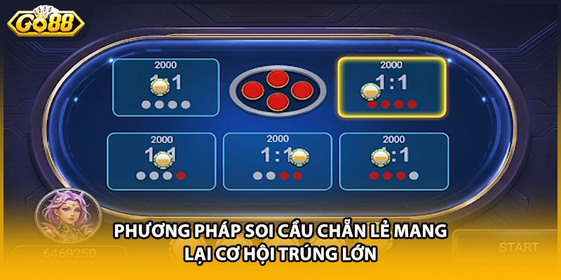Phương pháp soi cầu chẵn lẻ mang lại cơ hội trúng lớn